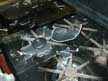 Images of remains of Tea Kettle after it exploded at 2512 9th St. #13A on September 1st, 2001